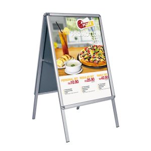 Cavalletto bifacciale - cornici a scatto - 70 x 100 cm - Studio T - immagine 1