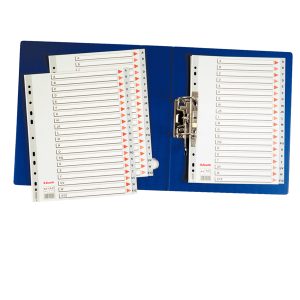 Separatore alfabetico A/Z - PPL - A4 - grigio - Esselte - immagine 1