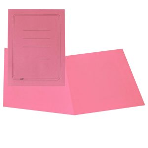 Cartelline semplici - con stampa - cartoncino Manilla 145 gr - 25x34 cm - rosa - Cartotecnica del Garda - conf. 100 pezzi - immagine 1