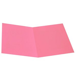 Cartelline semplici - senza stampa - cartoncino Manilla 145 gr - 25x34 cm - rosa - Cartotecnica del Garda - conf. 100 pezzi - immagine 1