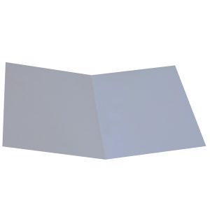 Cartelline semplici - senza stampa - cartoncino Manilla 145 g - 25x34 cm - grigio - Cartotecnica del Garda - conf. 100 pezzi - immagine 1