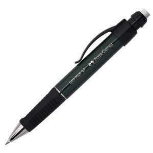 Portamine Grip Plus Metallic - mina 0,70mm - fusto verde - Faber Castell - immagine 1