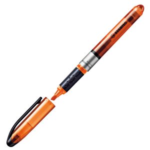 Evidenziatore Stabilo Navigator - punta a scalpello - tratto da 1,0-4,0mm - arancio - Stabilo - immagine 1