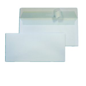 Busta Strip - senza finestra - 11 x 23 cm - 90 gr - bianco - Blasetti - conf. 500 pezzi - immagine 1