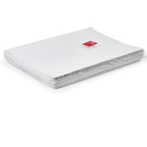 Carta Kraft - da pacchi - 80 gr - foglio 100 x 140 cm - ultra bianco - Rex Sadoch - conf. 50 fogli - immagine 1