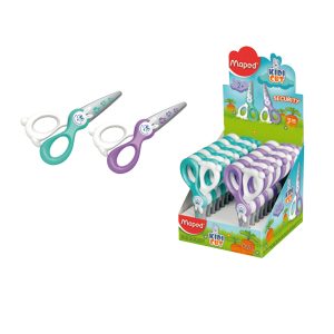 Forbici KidiKut - lama sintetica - punta tonda - 12 cm - Maped - immagine 1