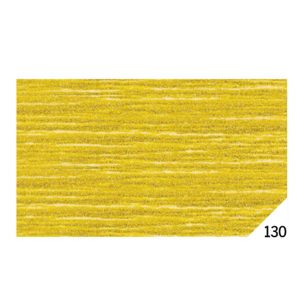 Carta crespa - 50x150cm - oro metal 130 - Rex Sadoch - conf.10 rotoli - immagine 1