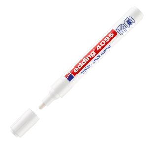 Marcatore Edding 4095 - punta tonda da 2,00-3,00mm - bianco - Edding - immagine 1