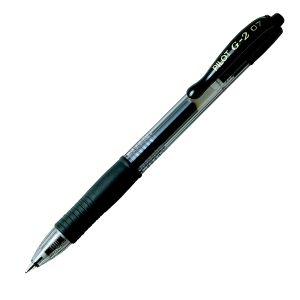 Roller gel a scatto G-2 - punta 0,7mm - nero  - Pilot - immagine 1