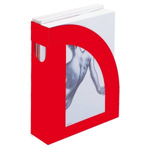 Portariviste E803 - 24,5 x 30 cm - dorso 7,5 cm - rosso - Fellowes - immagine 1