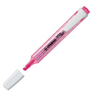 Evidenziatore Swing Cool - punta a scalpello - tratto 1 - 4 mm - rosa - Stabilo - immagine 1