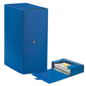 Scatola progetto Eurobox - dorso 15 cm - 25x35 cm - blu - Esselte - immagine 1