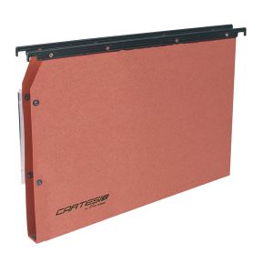 Cartella sospesa Cartesio Plus® - armadio - interasse 33 cm - fondo U - 33 x 28 cm - arancio - Bertesi - immagine 1