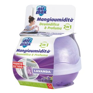 Kit Mangiaumidità 2 in 1 Deo Lavanda - 40 gr - Air Max - immagine 1