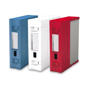 Scatola archivio Combi Box E600 - dorso 9 cm - 29,8x36,2 cm - bianco - Fellowes - immagine 1