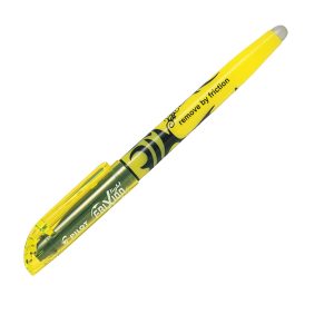 Evidenziatore cancellabile Frixion Light - punta a scalpello 4,0mm - tratto 3,3mm - giallo - Pilot - immagine 1