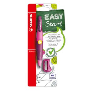 Portamine Easyergo - 3,15mm - per mancini + affilamine - rosa - Stabilo - immagine 1