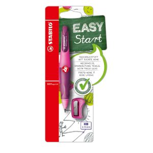 Portamine Easyergo - 3,15mm - per destrosi + affilamine - rosa - Stabilo - immagine 1