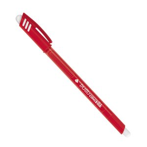 Penna a sfera cancellabile Cancellik -  punta 1,0mm - rosso - Tratto - immagine 1