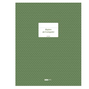 Registro Iva corrispettivi - 31 x 24,5cm - 15pg - numerate - Edipro - immagine 1