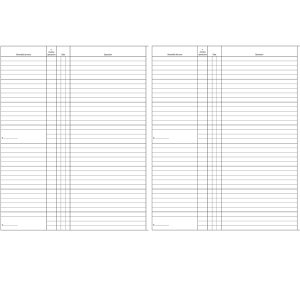 Registro libro soci SPA/SRL - 31 x 24,5 - 47pg - numerate - Edipro - immagine 1