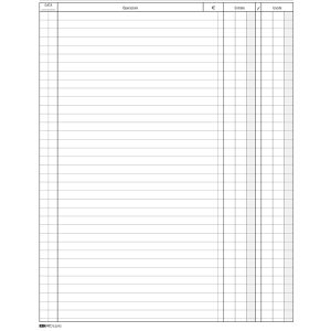 Libro cassa - 31 x 24,5cm - 100 fogli - Edipro - immagine 3