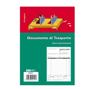 Blocco DDT - 50/50 fogli autoricalcanti - 23 x 15cm - Edipro - immagine 1