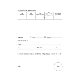 Blocco ricevute sanitarie numerate - 50/50 fogli autoricalcanti - 23 x 15cm - Edipro - immagine 4