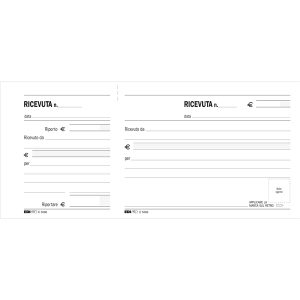 Blocco ricevute generiche - uso mano - 11 x 21cm - 100 fogli - Edipro - immagine 2