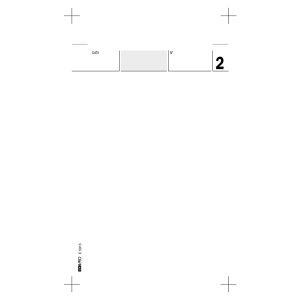 Blocco comande - 25/25 fogli autoricalcanti - 17 x 9,9cm - Edipro - immagine 3