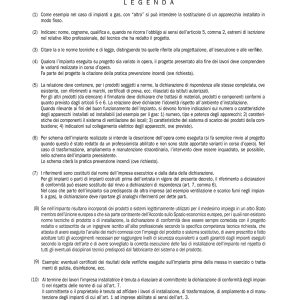 Dichiarazione conformità impianto Snap - 5 copie snap - 29,7 x 21cm - 100 fogli - Edipro - immagine 2