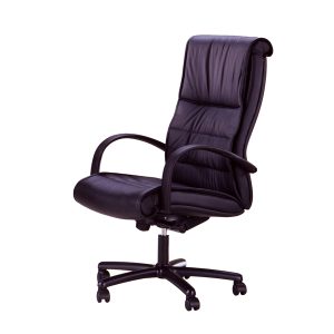 Poltrona direzionale Gemini GMPY - pelle - con braccioli inclusi - nero - Unisit - immagine 1