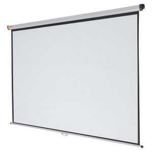 Schermo di proiezione da parete - formato 4:3 - 200 x 151 cm - Nobo - immagine 1