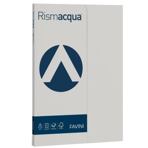 Carta Rismacqua Small - A4 - 90 gr - ghiaccio 12 - Favini - conf. 100 fogli - immagine 1