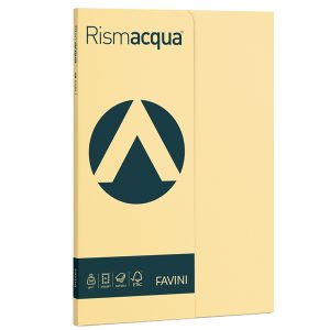 Carta Rismacqua Small - A4 - 200 gr - camoscio 02 - Favini - conf. 50 fogli - immagine 1
