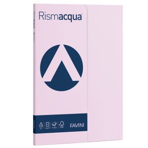 Carta Rismacqua Small - A4 - 200 gr - lilla 06 - Favini - conf. 50 fogli - immagine 1