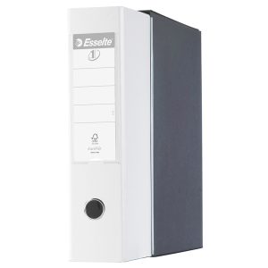 Registratore Eurofile G55 - dorso 8 cm - protocollo 23x33 cm - bianco - Esselte - immagine 2