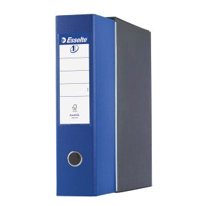 Registratore Eurofile G55  - dorso 8 cm - protocollo 23x33 cm - blu - Esselte - immagine 2