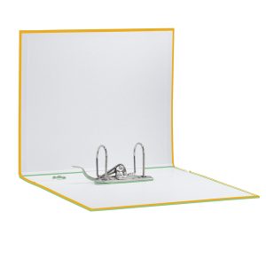 Registratore Eurofile G55 - dorso 8 cm - protocollo 23x33 cm - giallo - Esselte - immagine 3