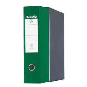 Registratore Eurofile G55 - dorso 8 cm - protocollo 23x33 cm - verde - Esselte - immagine 2