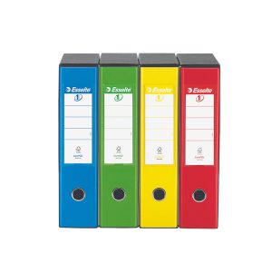 Registratore Eurofile G52 - dorso 5 cm - commerciale 23x30 cm - blu - Esselte - immagine 2