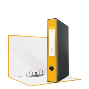 Registratore Eurofile G52 - dorso 5 cm - commerciale 23x30 cm - giallo - Esselte - immagine 1