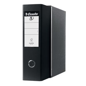 Registratore Eurofile G53 - dorso 8 cm - commerciale 23x30 cm - nero - Esselte - immagine 2