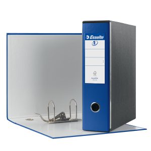Registratore Eurofile G53 - dorso 8 cm - commerciale 23x30 cm - blu - Esselte - immagine 1
