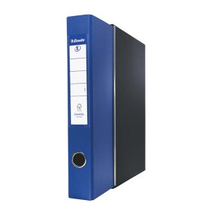 Registratore Eurofile G54 - dorso 5 cm - protocollo 23x33 cm - blu - Esselte - immagine 1