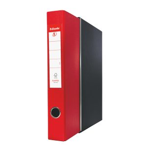 Registratore Eurofile G54 - dorso 5 cm - protocollo 23x33 cm - rosso - Esselte - immagine 1