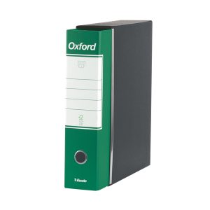 Registratore Essentials G73 - dorso 8 cm - commerciale 23x30 cm - verde - Esselte - immagine 2