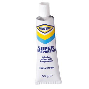 Adesivo Supertrasparente - universale - 50 gr - trasparente - Bostik - immagine 1