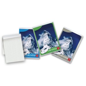 Blocco Cervino - 5mm - A5 - 150 x 210mm - 50gr - 50 fogli - Pigna - immagine 1