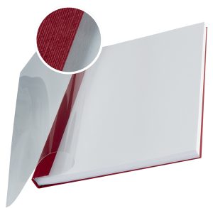 Copertine Impressbind - flessibile - 7 mm - bordeaux - Leitz - scatola 10 pezzi - immagine 1